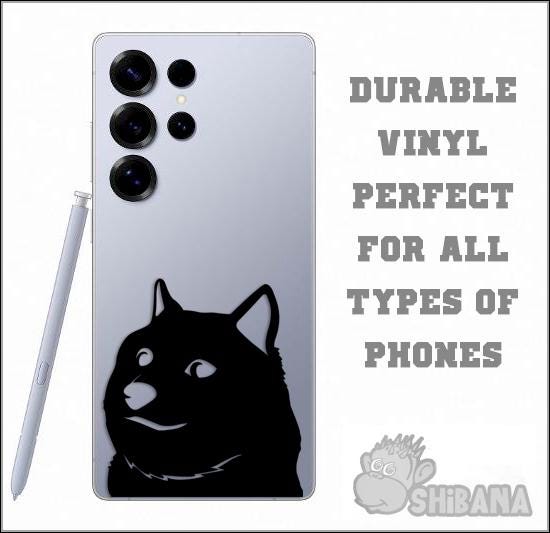 Dogecoin DOGE Crypto Logo Decal Sticker