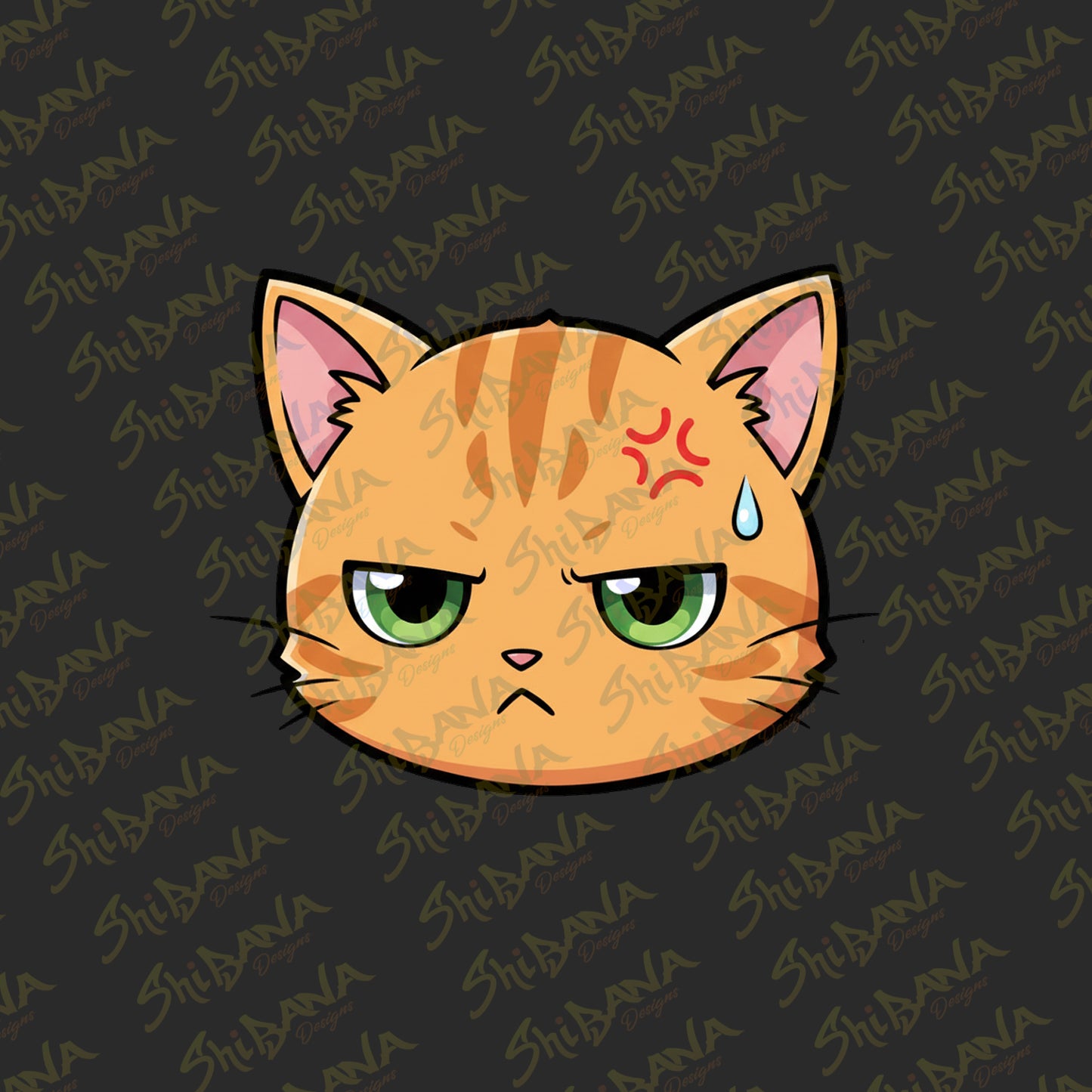 Angry Kitty Cat T-Shirt | Unisex Colorful Tee