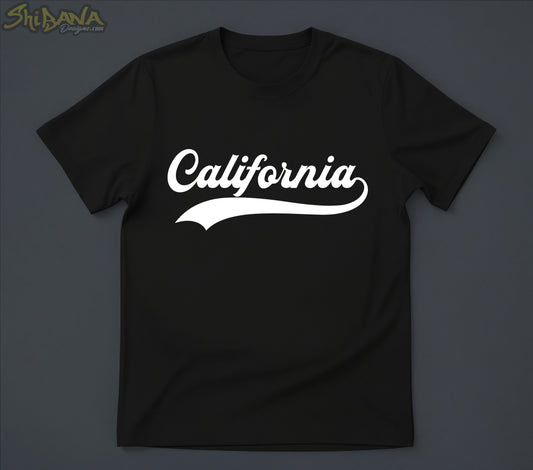 California Authentic T-Shirt | Cali Calligraphy Tee