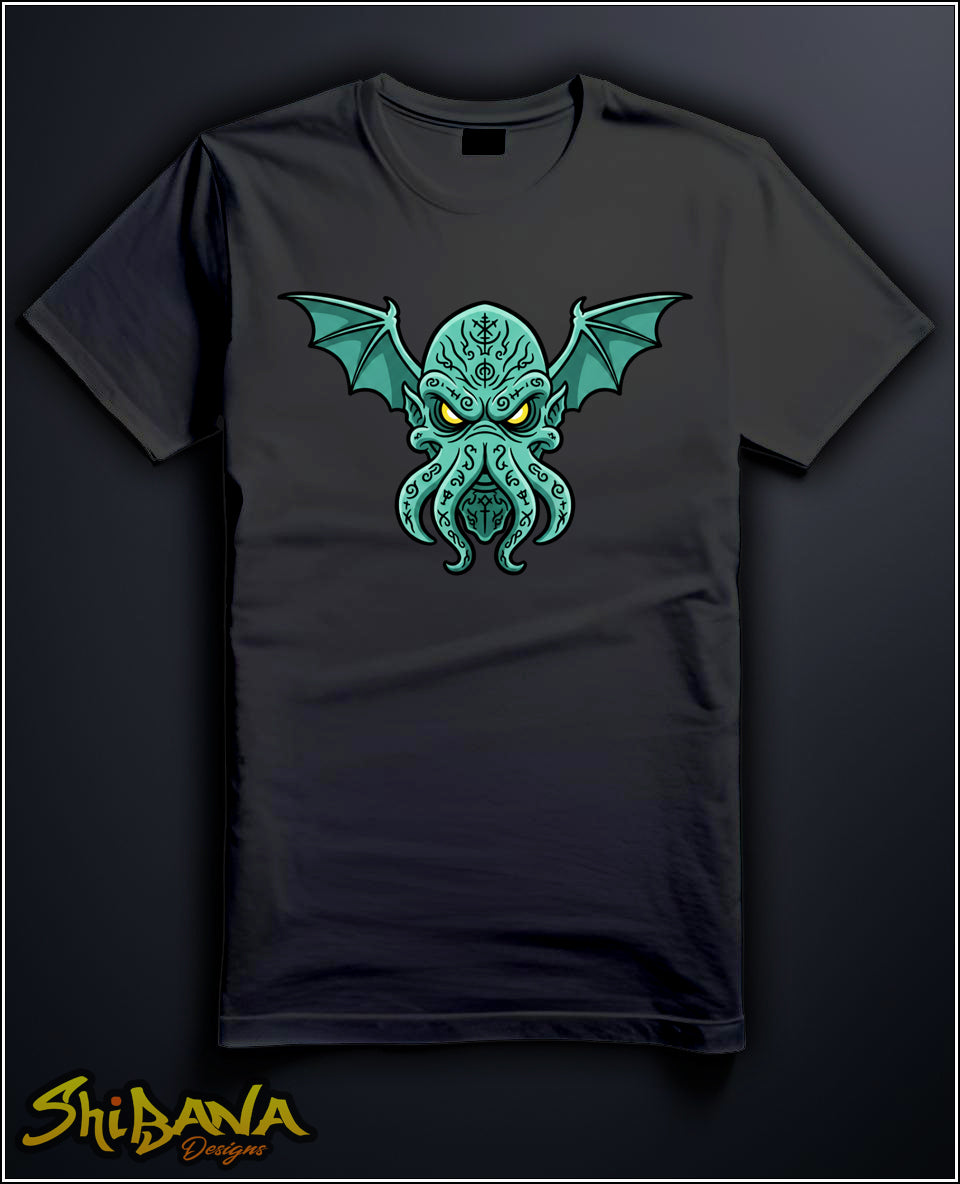 Ancient Cthulhu T-Shirt | H.P. Lovecraft Unisex Tee