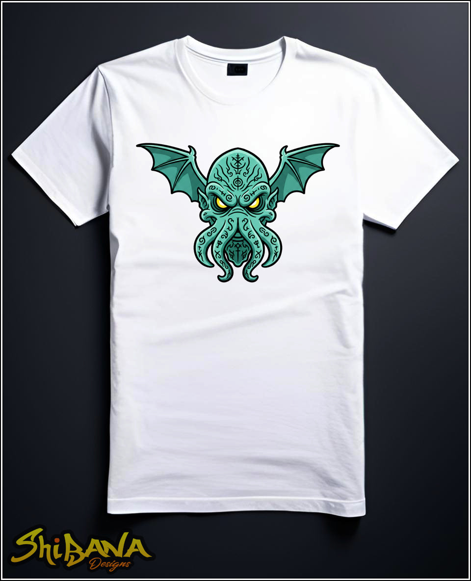 Ancient Cthulhu T-Shirt | H.P. Lovecraft Unisex Tee