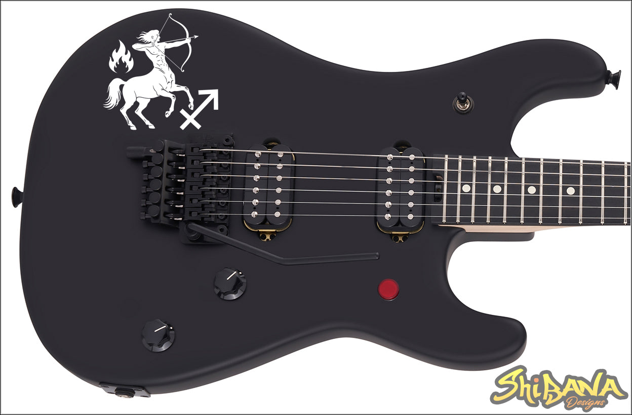 Sagittarius Zodiac Signs and Symbols | Fire Sign + Centaur Archer Astrology Vinyl Decal Waterproof Sticker (Copy)