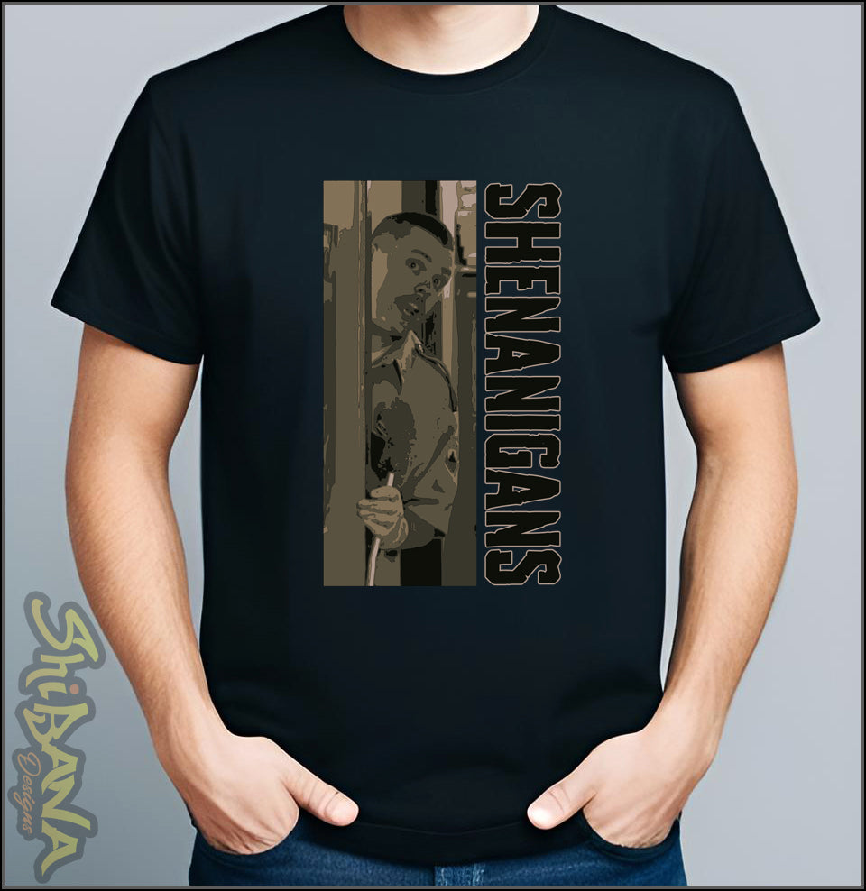 Super Troopers Shenanigans Officer Rod Farva T-shirt | Funny Irish Movie Quote Tee