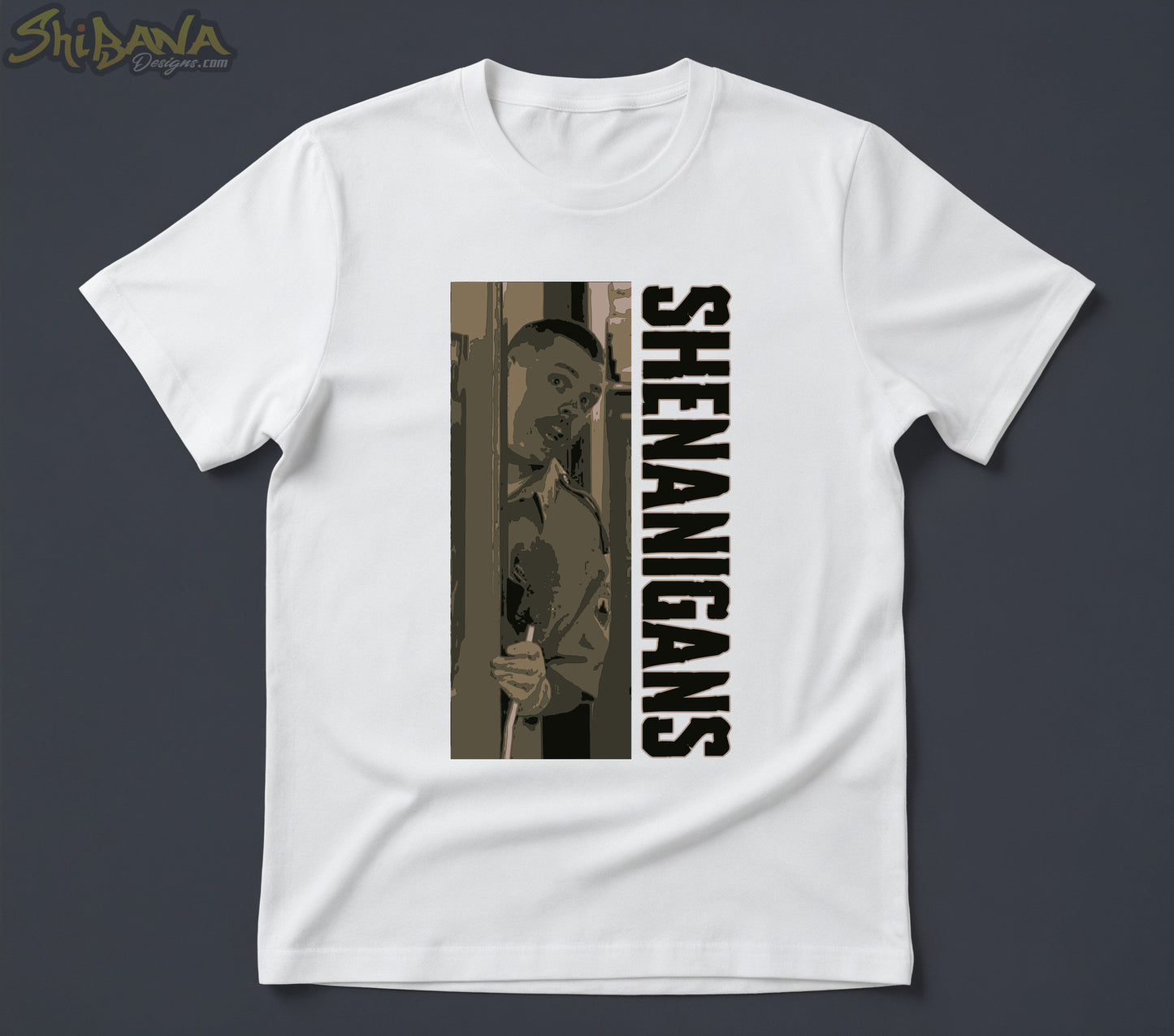 Super Troopers Shenanigans Officer Rod Farva T-shirt | Funny Irish Movie Quote Tee