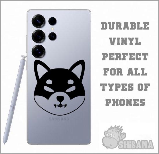 Shiba Inu SHIB Crypto Logo Decal Sticker