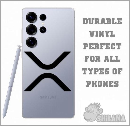 XRP Token Crypto Logo Decal Sticker