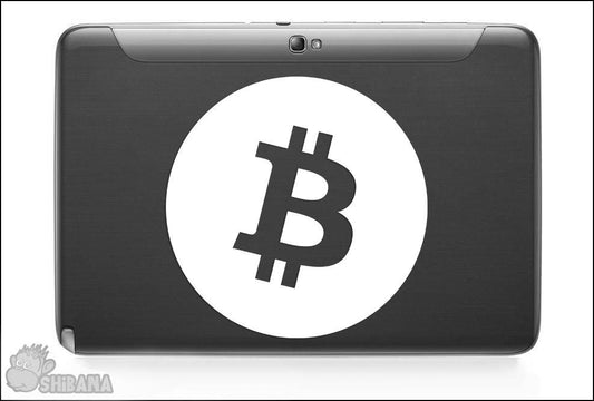 Bitcoin BTC Crypto Logo Decal Sticker