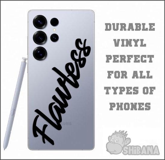 Flawless Racing Vinyl Decal Sticker