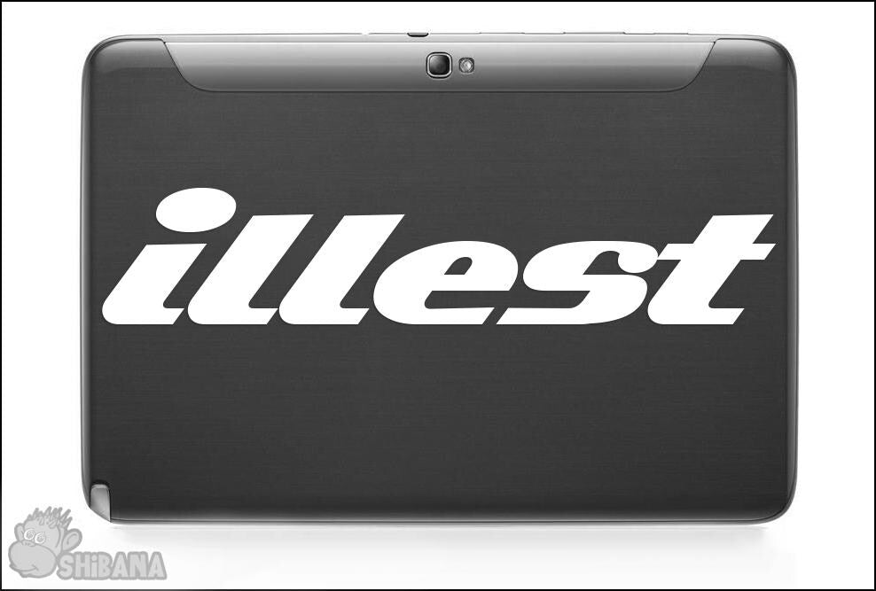 illest Racing Vinyl Decal Sticker