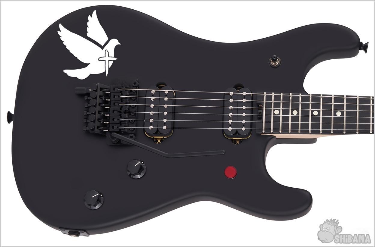 Christian Dove with Cross Decal Sticker