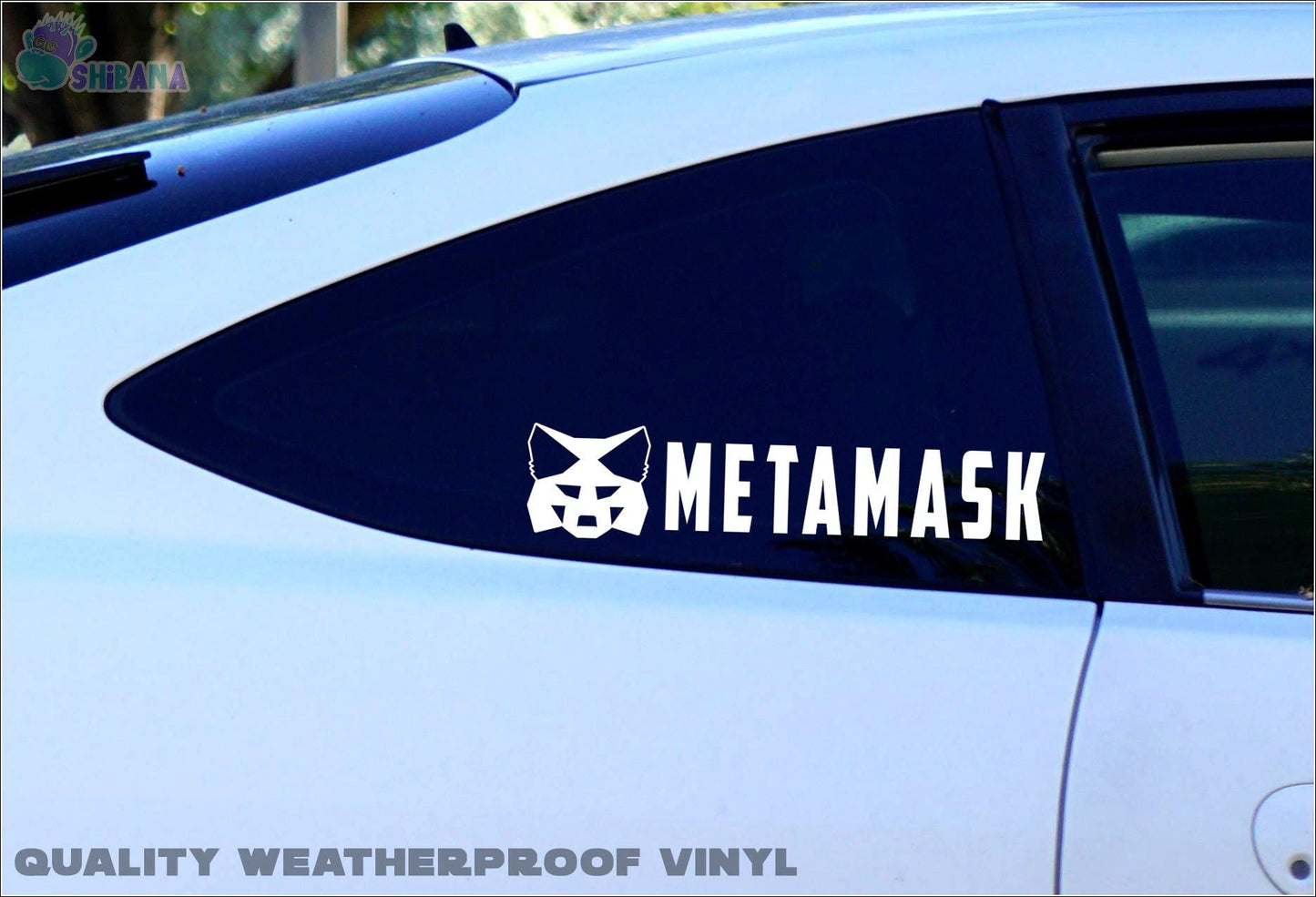 Metamask Crypto Wallet Logo Vinyl Decal Sticker