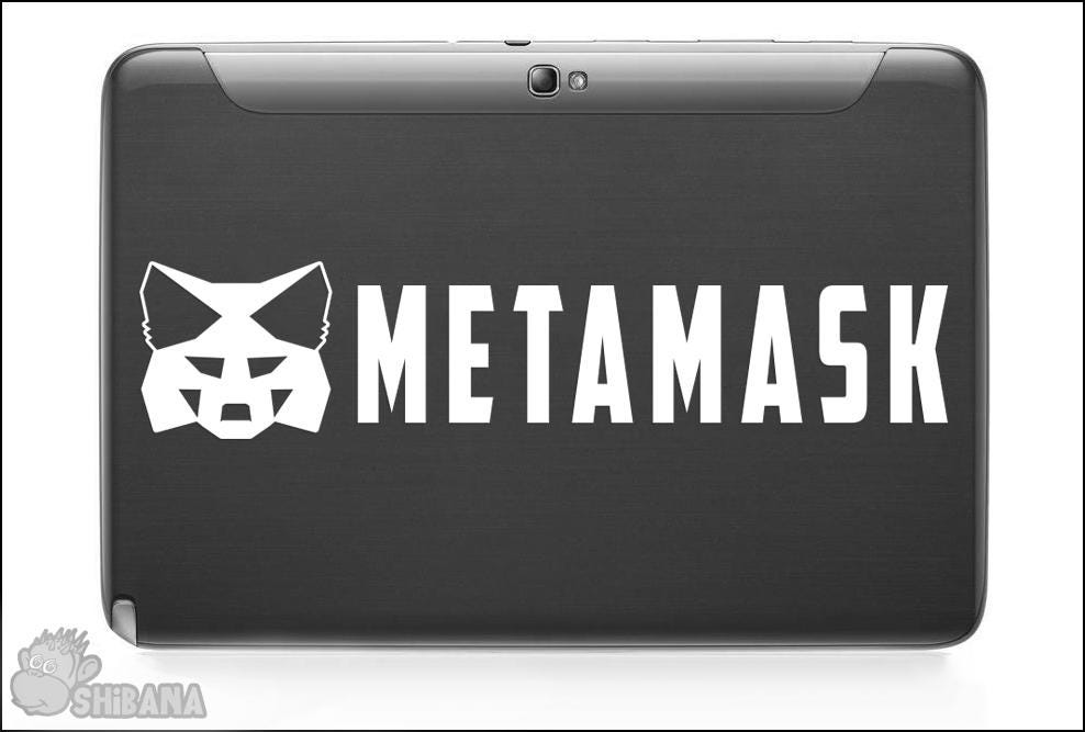 Metamask Crypto Wallet Logo Vinyl Decal Sticker