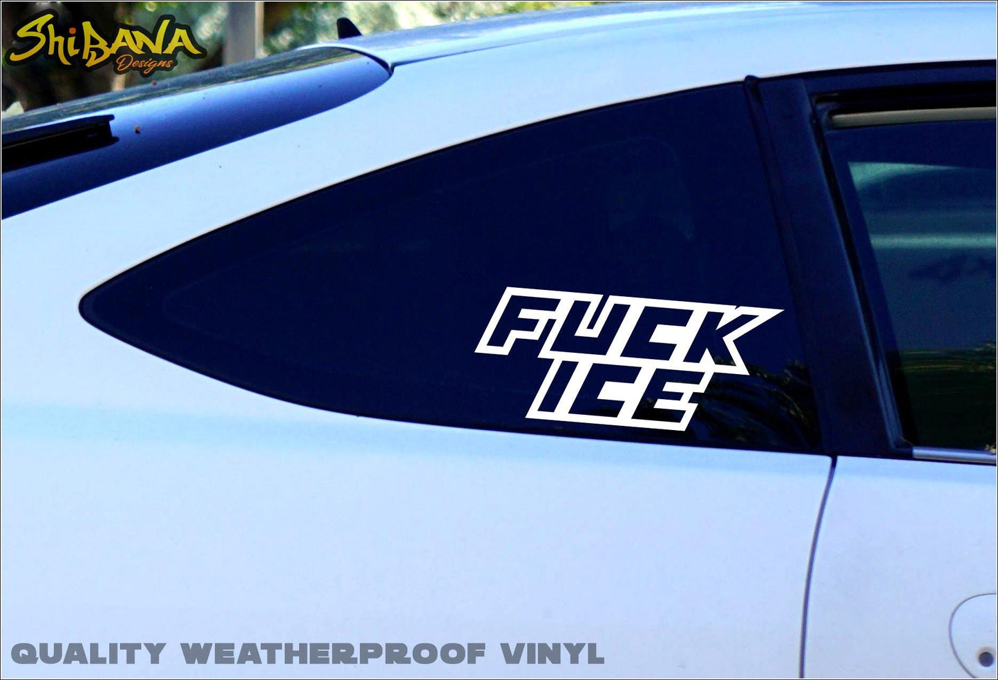 Fuck ICE Anti Deportation Vinyl Decal Sticker